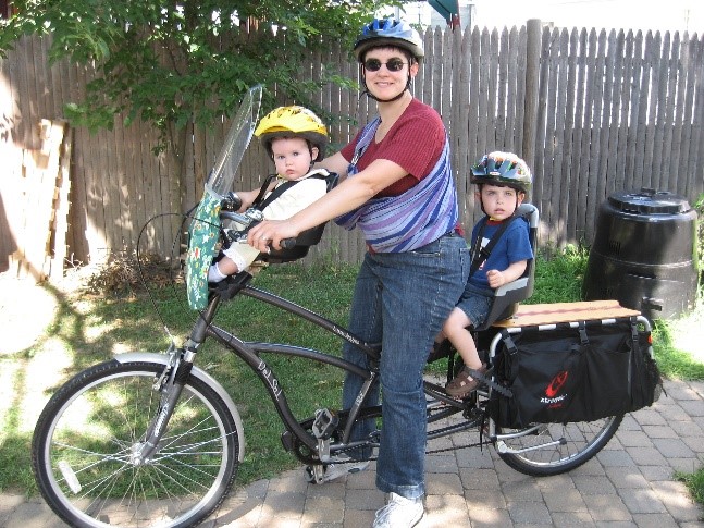 Irene with kids on Lyle